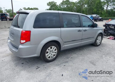 2016 Dodge Grand Caravan American Value Pkg from USA, damaged, VIN 2C4RDGBG7GR316123